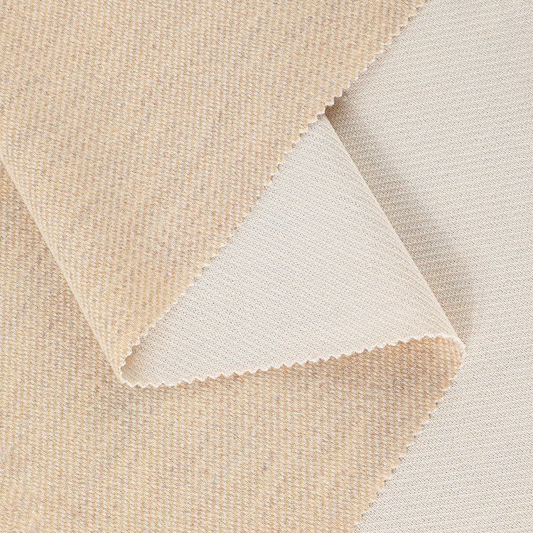 Melange Brushed Fleece Fabric high quality